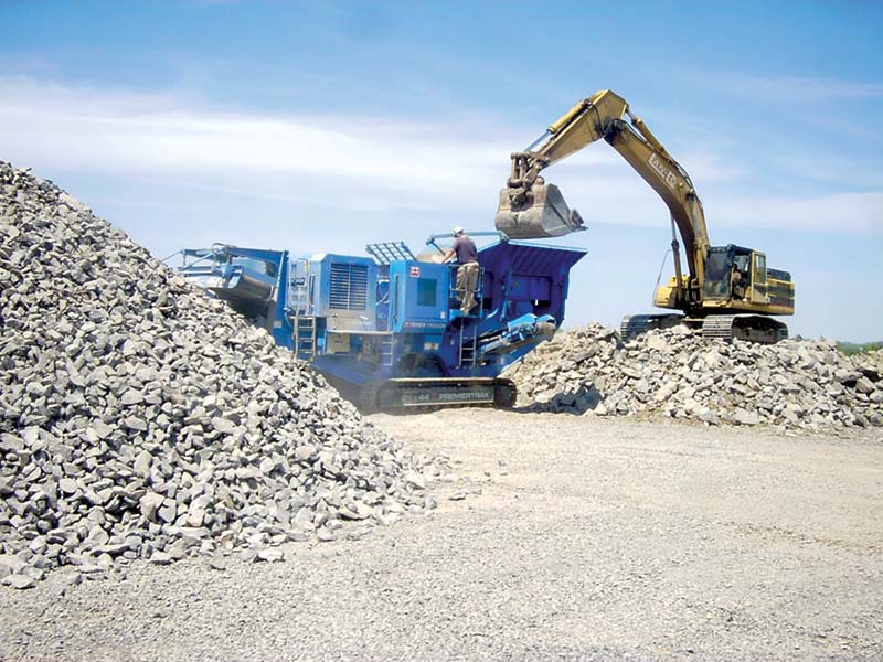 Lan-Co Crushing / Screening / Recycling on Job Site
