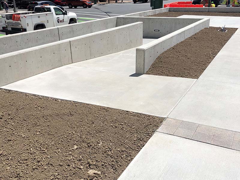 Lan-Co Finished Concrete Job
