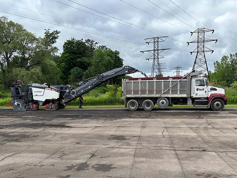 Lan-Co Removing Blacktop
