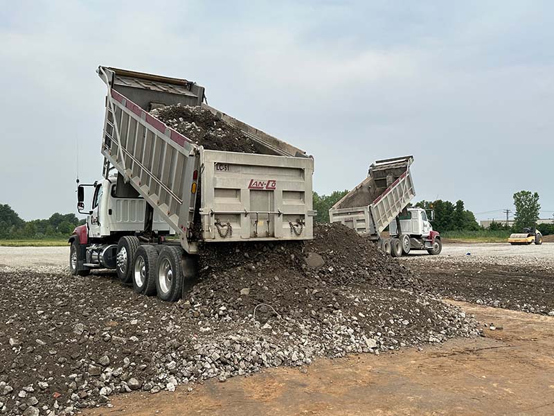 Lan-Co 2 Dump Trucks